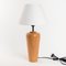 Lampes Modernistes en Bois Tourné, Set de 2 2