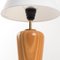 Modernistische Lampen aus gedrehtem Holz, 2er Set 7