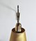 Danish Brass Wall Lamp with Swing Arm, 1950s 10