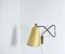 Danish Brass Wall Lamp with Swing Arm, 1950s, Image 11