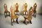 Mountain Chairs, France, 1950s, Set of 6 8