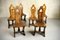 Mountain Chairs, France, 1950s, Set of 6 6