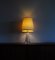 Scandinavian Modern White Glass Table Lamp by Carl Fagerlund for Orrefors 9