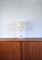 Lampe de Bureau Scandinave en Verre Blanc par Carl Fagerlund pour Orrefors 2