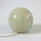 Lampe de Bureau Alabaster Rond, Italie, 1960s 1