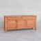 Französisches Mid-Century Sideboard aus Ulmenholz im Chapo Stil 14