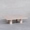 Mid-Century Travertine Table by Angelo Mangiarotti for Up & Up 8