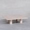 Mid-Century Travertine Table by Angelo Mangiarotti for Up & Up, Image 8