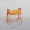 Mid-Century French Oak Stool from Guillerme Et Chambron, Image 6