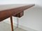 Drop Leaf Side Table in Solid Teak and Oak by Hans J. Wegner for Getama 10