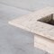 Mid-Century Belgium Travertine Coffee Table 5