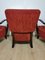 Cocktail Armchairs by Jindřich Halabala, Set of 3, Image 6
