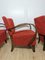 Cocktail Armchairs by Jindřich Halabala, Set of 3, Image 9