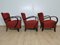 Cocktail Armchairs by Jindřich Halabala, Set of 3 14