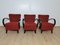 Cocktail Armchairs by Jindřich Halabala, Set of 3 20
