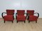 Cocktail Armchairs by Jindřich Halabala, Set of 3, Image 20