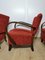 Cocktail Armchairs by Jindřich Halabala, Set of 3, Image 4