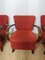 Cocktail Armchairs by Jindřich Halabala, Set of 3, Image 7