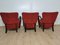Cocktail Armchairs by Jindřich Halabala, Set of 3 5