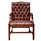 English Leather Armchair, Image 1