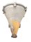 Lámparas colgantes industriales de hierro, años 50. Juego de 2, Imagen 4