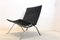 Black Leather PK22 Chair by Poul Kjærholm for Fritz Hansen, Image 1