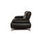 Schwarzes 2-Sitzer Leder Sofa mit Funktion von Koinor Ansina 12