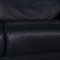 Dark Blue Paradise Leather Two Seater Couch from Stressless, Image 4