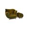 Green Velvet Armchair and Pouf by Bretz Gaudi, Set of 2 1