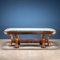 Sculptural Wood Table by Borsani Varedo 1