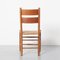 Oak & Seagrass Highback Dining Chair 4