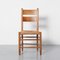 Oak & Seagrass Highback Dining Chair 2