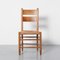 Oak & Seagrass Highback Dining Chair, Image 2