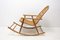 Mid-Century Czechoslovakian Wicker Rocking Chair, 1960s, Image 7