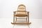 Mid-Century Czechoslovakian Wicker Rocking Chair, 1960s 12