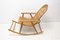 Mid-Century Czechoslovakian Wicker Rocking Chair, 1960s 8