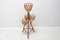Mid-Century Central European Wicker Plant Stand, 1960s, Image 3