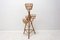 Mid-Century Central European Wicker Plant Stand, 1960s, Image 2