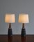 Danish stoneware Table Lamps from Michael Andersen & Sons, 1960s, Set of 2, Image 3