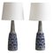 Danish stoneware Table Lamps from Michael Andersen & Sons, 1960s, Set of 2 1