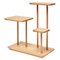 Wood Oiled Isolette End Table by Atelier Ferraro 1