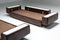 Postmodern 711 Daybed Sofa in Brown Leather by Tito Agnoli for Cinova, 1960 9