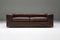 Postmodern 711 Daybed Sofa in Brown Leather by Tito Agnoli for Cinova, 1960 7