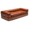 Postmodernes 2-Sitzer Sofa aus cognacfarbenem Leder von Tito Agnoli für Cinova, 1960er 1