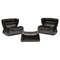 Belgian Pasha Lounge Chairs from Durlet, 1970s, Set of 3, Image 1