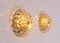 Jewel Crystal & Brass Wall Sconces from Palwa, Germany, 1960, Set of 2 7