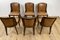 Art Deco French Gondola Chairs, 1930, Set of 6, Image 9