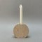 Italienischer Mid-Century Kerzenhalter aus weißem Travertin & Marmor von Fratelli Mannelli, 1970er 4