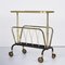 Mid-Century Aluminum and Formica Trolley Magazine Rack by Ico and Luisa Parisi for MB, 1960s, Image 3