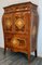 French Bombe Burr Sideboard or Cabinet, Image 1